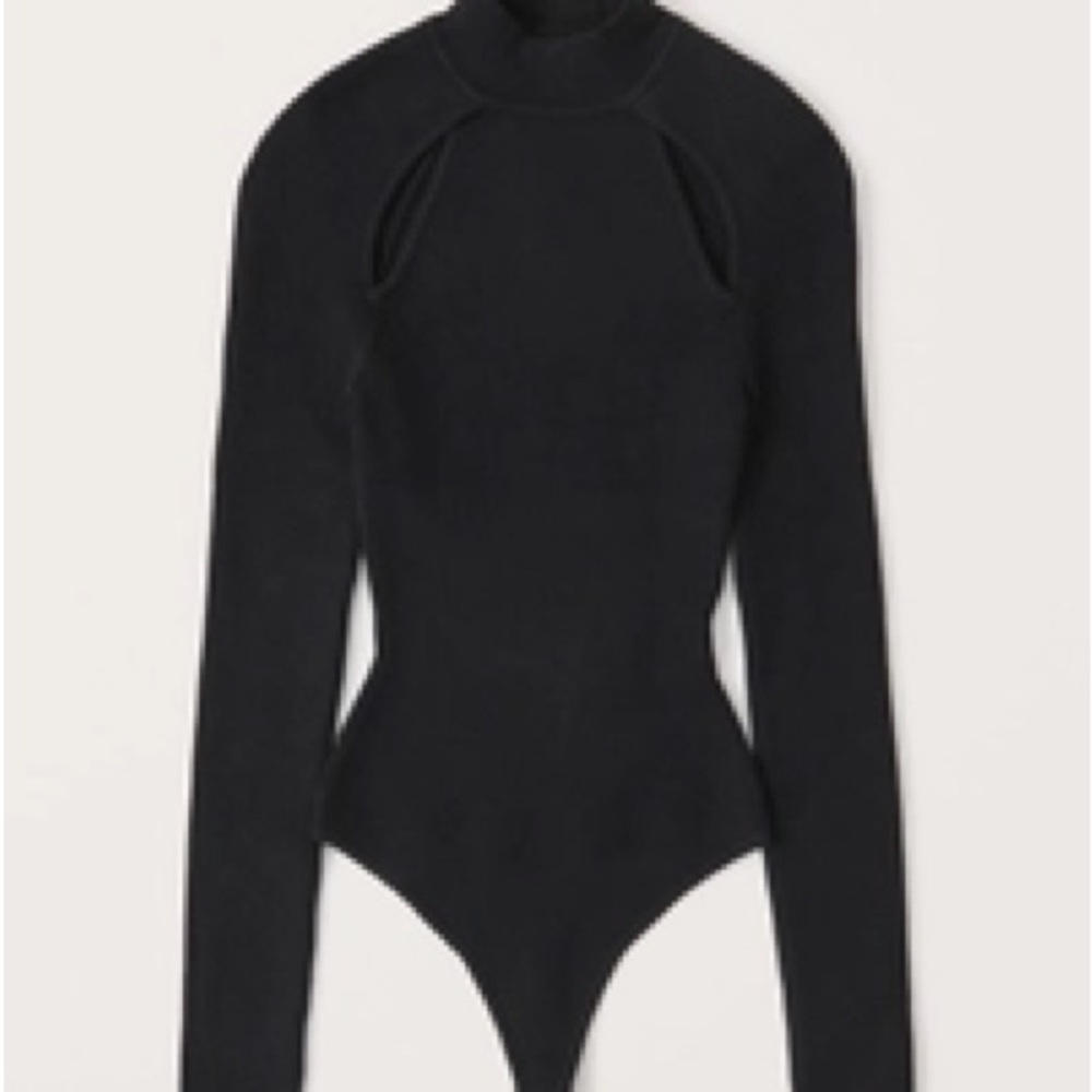 Abercrombie & Fitch cutout  Long Sleeve Bodysuit